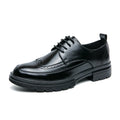 Chaussures Oxford élégantes pour homme à semelle plateforme
