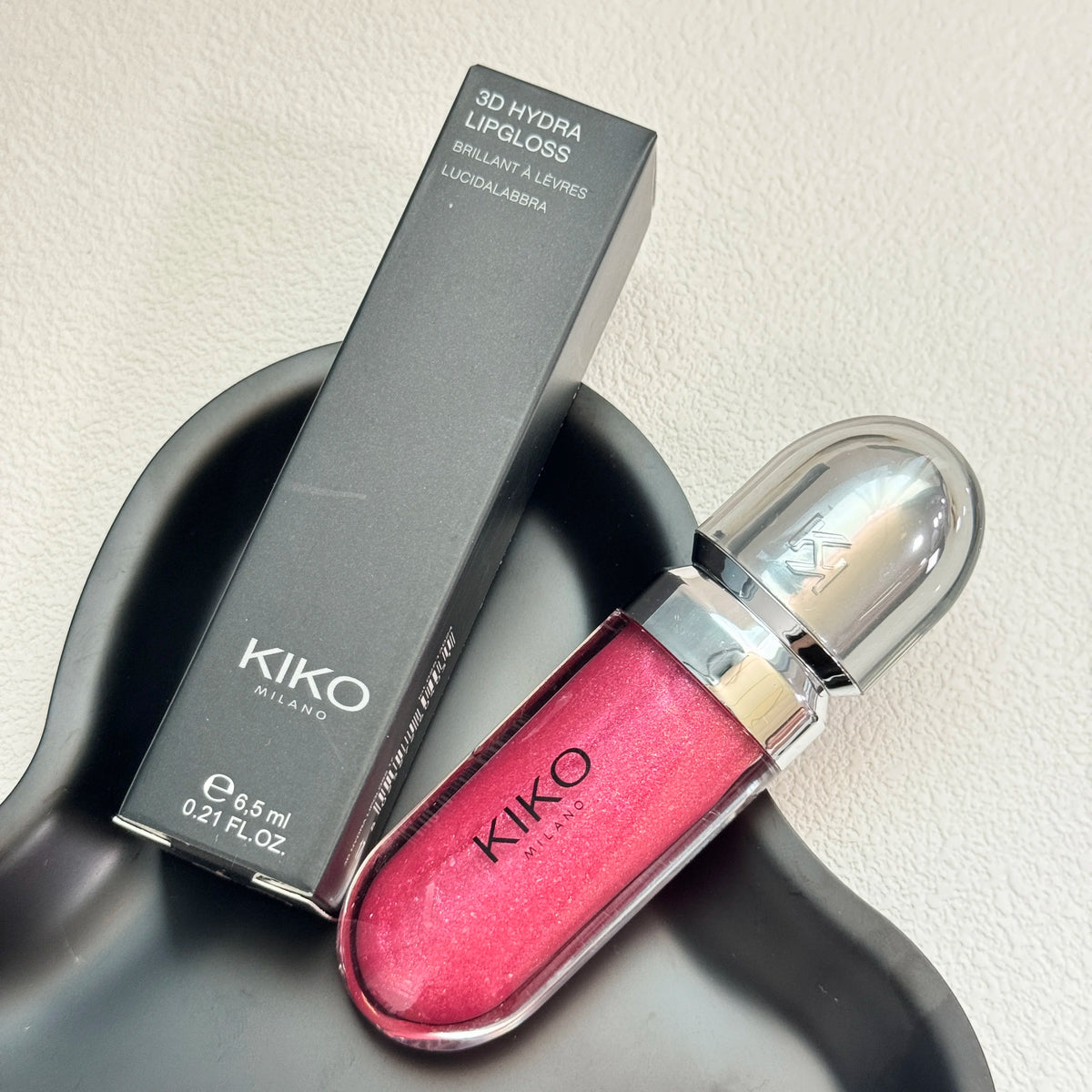 KIKO - Gloss à lèvres liquide 3D effet miroir, nacré et scintillant, hydratant, waterproof, repulpant, brillant et longue tenue sans transfert.