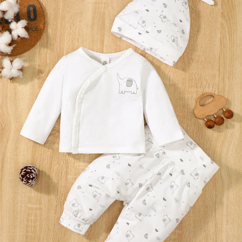 Ensemble 3 pièces pour bébé fille ou garçon