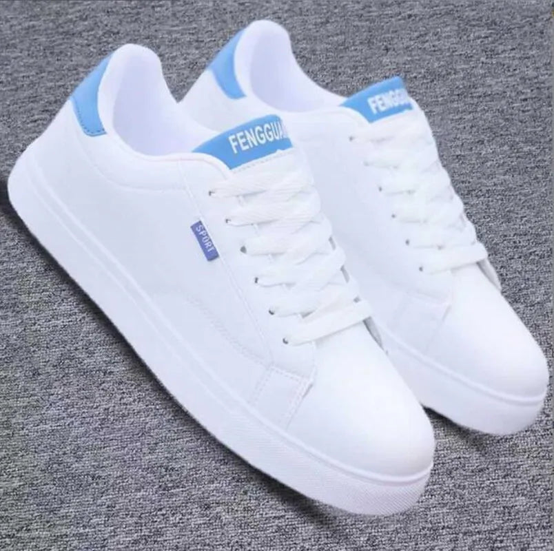 Baskets blanches pour homme - Style décontracté