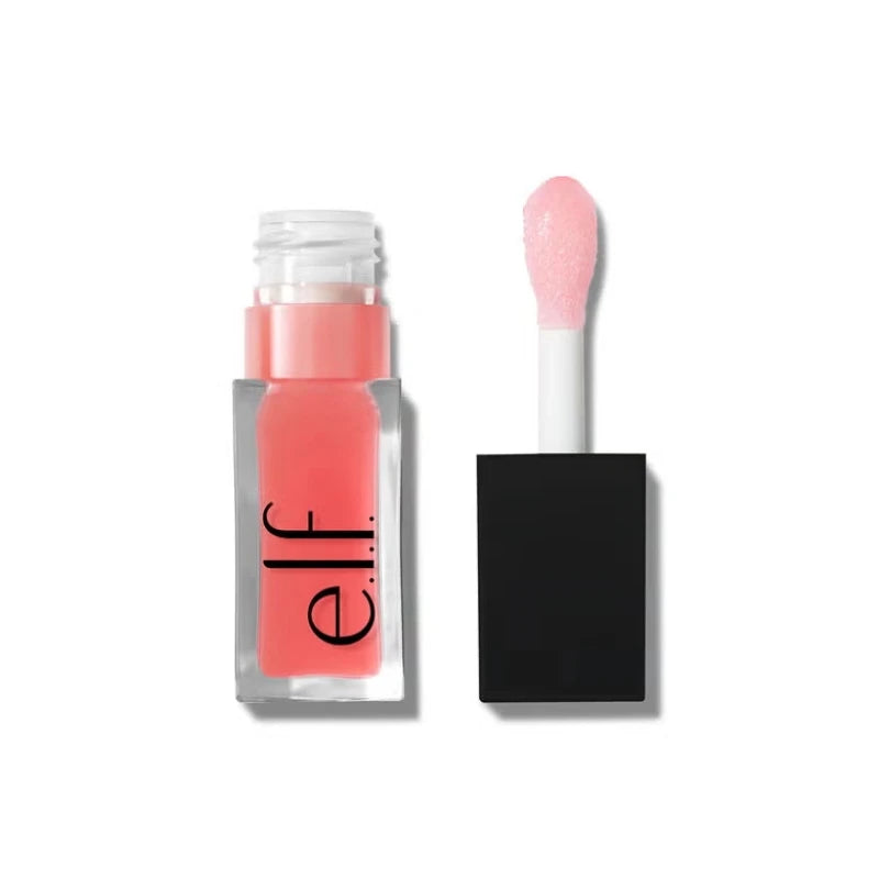 e.l.f. - Huile à lèvres nourrissante, effet repulpant et glossy, teinte Candy Divine Wine, légère, hydratante et sublimatrice.