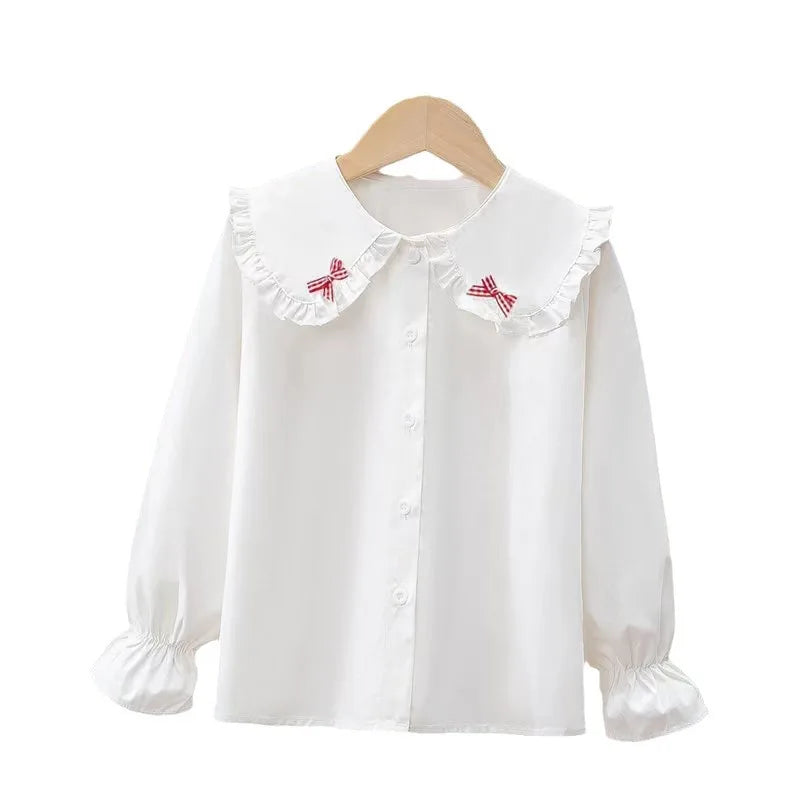 Chemisier blanc enfant