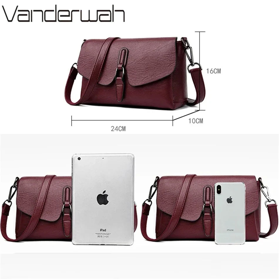Sac à bandoulière femme en cuir d’agneau