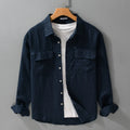 Chemise homme en lin 100 % - Manches longues