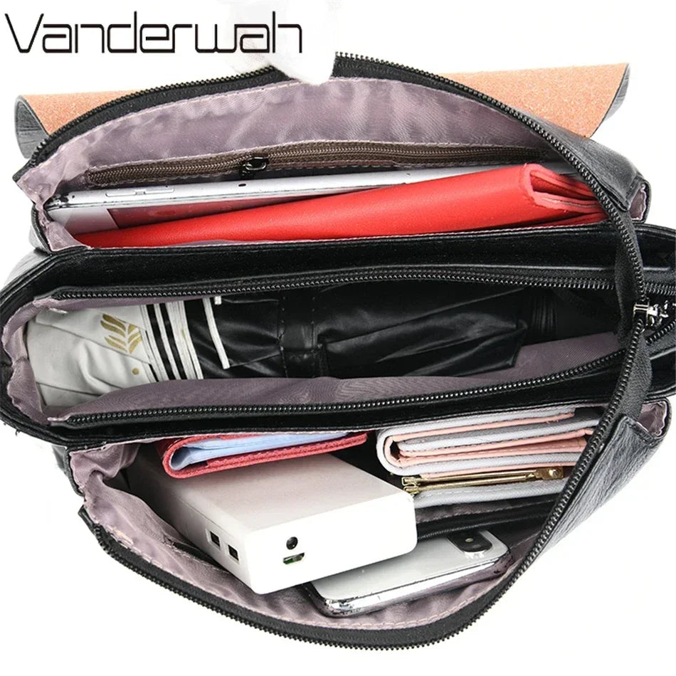 Sac à bandoulière femme en cuir d’agneau