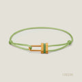 Bracelet MOONLIGHT cadenas - Bracelet ajustable en cordon tressé unisexe