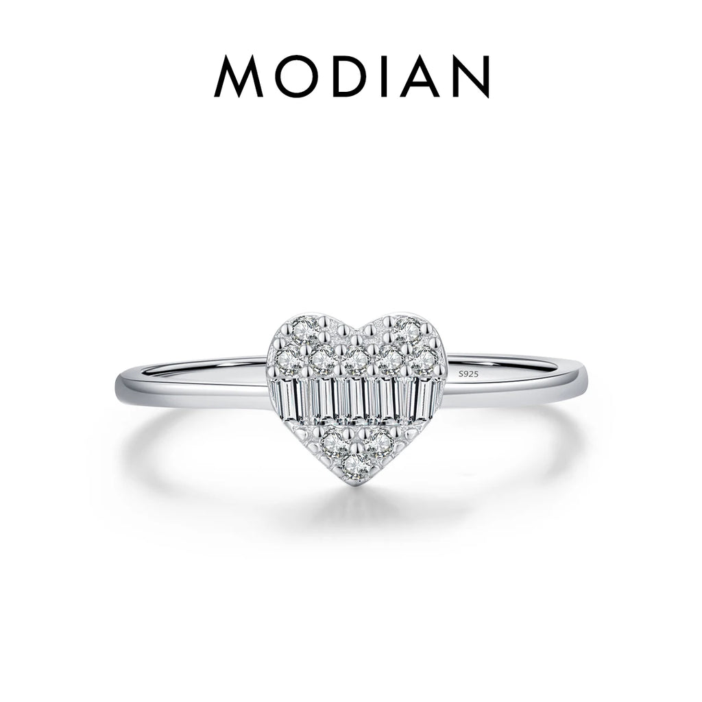 Bague MODIAN en argent massif 925 pour femme