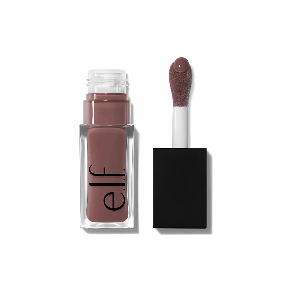 e.l.f. - Huile à lèvres nourrissante, effet repulpant et glossy, teinte Candy Divine Wine, légère, hydratante et sublimatrice.