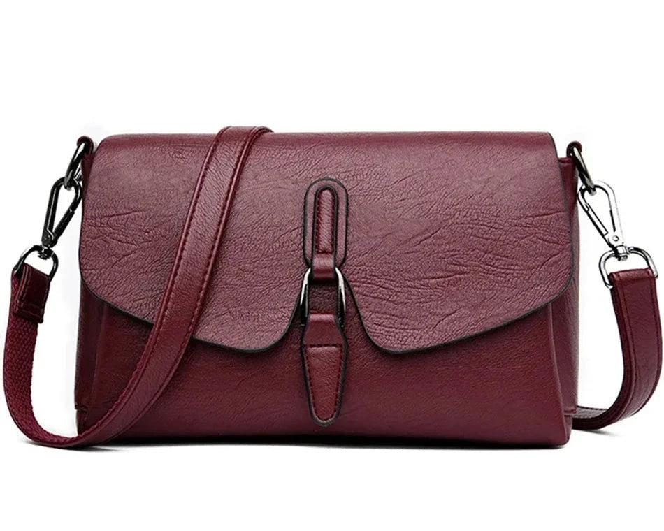 Sac à bandoulière femme en cuir d’agneau